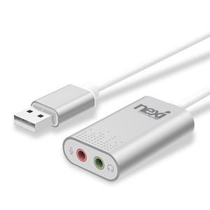 USB2.0 오디오 컨버터 1p 음향카드 마이크 암암 모니터 변환 사운드 PC 컴퓨터 외장