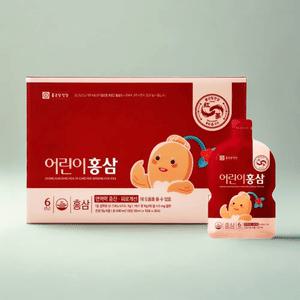 종근당건강 어린이홍삼 20ml 30포 1박스 유아 어린이 홍삼진액 홍삼정 선물 답례