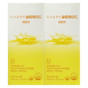 오늘부터 슬림에이드 레몬맛 8000mg x 15포 2개 / 써클