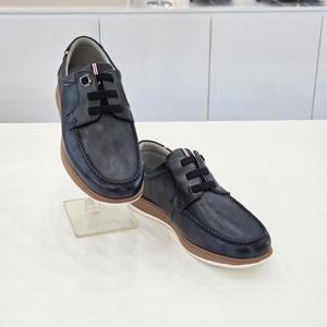 엘칸토공식몰 HC04 남성 블랙 세미캐주얼 보트 슈즈 3CM LCMC72U513