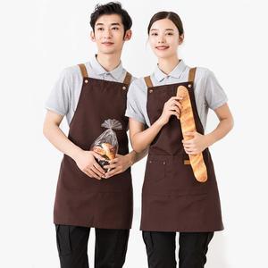 커스텀 방수 앞치마 주방 꽃집 바리스타 카페 어린이집 업소용 커피숍 식당