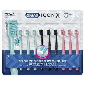 오랄비 아이콘X 칫솔 9개 ICONX
