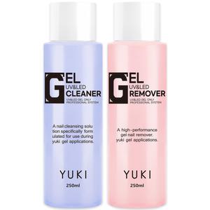 [YUKI]유키 젤클리너 250ml+젤리무버 250ml 세트 대용량