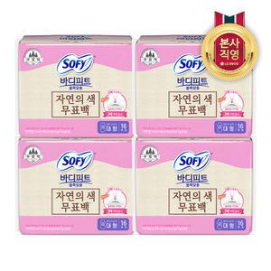 쏘피 바디피트 볼록맞춤 무표백 대형 16P 4팩
