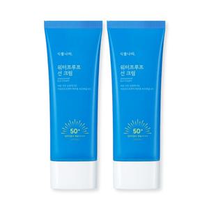식물나라 선크림 혼합자차 워터프루프 선크림 100mL 2개