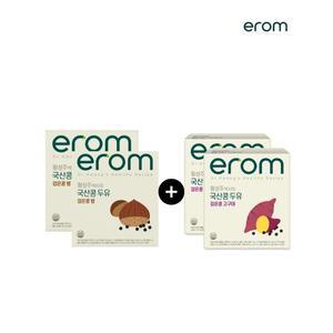 이롬 황성주 박사의 국산콩두유 검은콩 베스트 모음 190ml x 총 64팩 (밤 32팩 + 고구