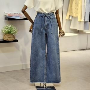 [대구백화점] [반에이크]벨트 포인트 와이드 데님팬츠(VB53DLM202W)