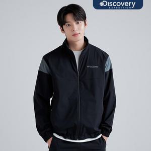 [롯데백화점]디스커버리익스페디션 [남여공용]24SS 할인 경량 배색형 우븐 트레이닝 집업 자켓 DXTR6D043