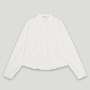 [코데즈컴바인](광주신세계) 베이직 크롭 포켓셔츠 (CKA-SH001W2)
