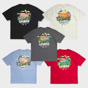 [엄브로] UQ223CRS58/파라다이스 프레쉬 반팔티/BLK(블랙),MCH(챠콜),RED(레드),VBL(