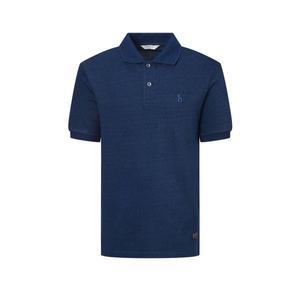[매장정품] 헤지스 [25SS] [아이코닉] [INDIGO DYE] 반팔 피케 티셔츠 HZTS5B406B2