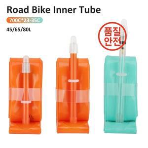 조명 TPU 도로 자전거 내부 튜브 700Cx23-25C Presta 45/65/80이 있는 28 인치 슈퍼 라이트 레이싱 타이어