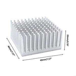 C5AB 알루미늄 히트 싱크 냉각기 핀 40x40x20mm 방열판
