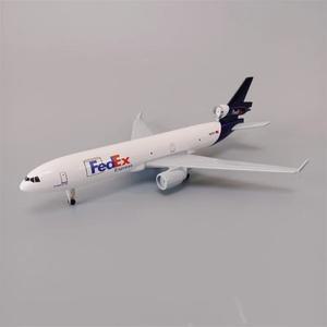 합금 금속 에어 페덱스 익스프레스 MD MD-11 항공 다이캐스트 비행기 모델 랜징 기어 휠 20cm