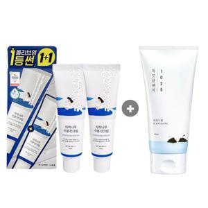 [가정의달 프로모션] 라운드랩 자작나무 수분 선크림 50ml 2개+ 독도 1025 클렌징폼 250ml