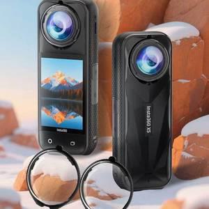 Insta360 인스타360 X5 전용 악세사리 광학 강화유리 듀얼 렌즈 가드