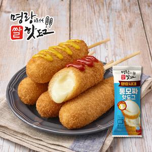 [내일도착] 명랑시대 통모짜 핫도그 90gx10개