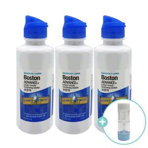 보스톤 보존액 120ml x3개 + 하드렌즈케이스 / 드림렌즈세척액