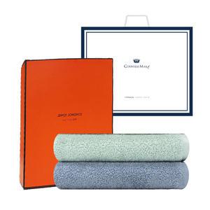 송월타올 라이트무지 호텔수건 130g 돌 답례품 2p 세트