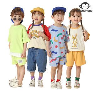 [초코몽] 여름 아동복BEST/국내생산/여름신상/반팔/세트/상하복/데님/주니어/유아동복