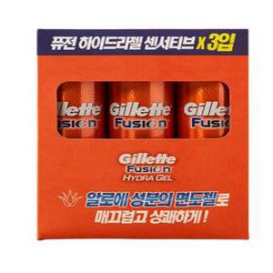 퓨전 하이드라 센서티브 면도젤 195gx3개