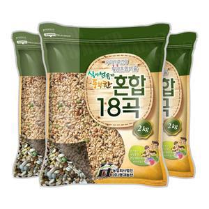 [현대농산]균형 혼합 18곡 6kg (2kgX3봉)