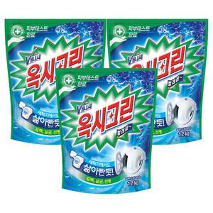 옥시크린 산소표백제 1.2kg 3개 일반 드럼겸용