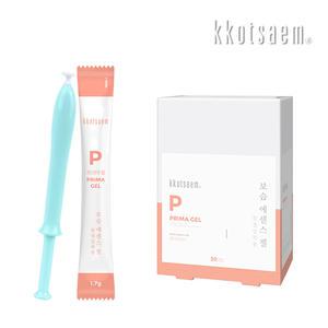 꽃샘 프리마젤 (30P) 일회용 여성 약산성 영양 Y존 청결제 이너감 보습젤