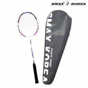 스맥스코리아 풀카본 초경량 배드민턴 라켓 6U 73g 디오니소스 초급자 상급자용