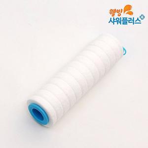 [샤워플러스] 아쿠아듀오 녹물제거 정수필터 연수기 SF-150 필터 1EA(일반형)