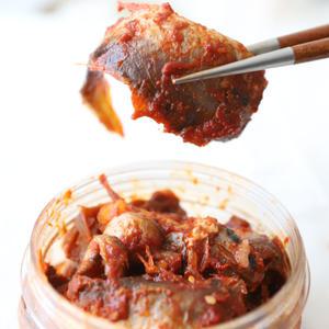 국산 양념 밴댕이젓갈 1kg (500g 2개입)
