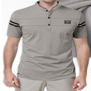 남자 골프티 반팔티 운동복 차이나카라 셔츠 FITOUT 321