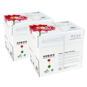 A4용지 80g 2500매 2박스 두꺼운 에이포 고급 복사용지