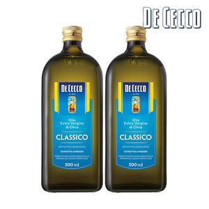 데체코 엑스트라버진 올리브오일 500ml x 2병