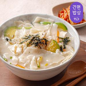 [손경신장인]생수제비 500g(3인분) 소스포함 김치 수제비