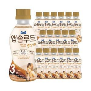 [매일]리뉴얼 앱솔루트 명작 액상 2FL 분유 3단계(12~24개월) 240ml 24개..[33904793]