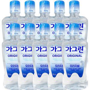 동아제약 가그린 오리지널 구강청결제 750ml 10개