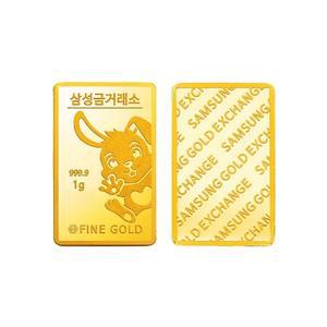계묘년 토끼 골드바 1g