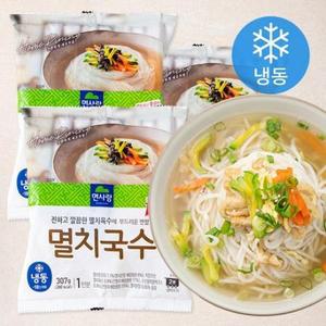 면사랑 멸치국수 (냉동), 307g, 3개 one option