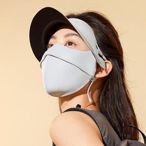 [1+1] 3in1 자외선차단 햇빛가리개 UV 페이스가드 (마스크+모자+얼굴커버) 컬러3종