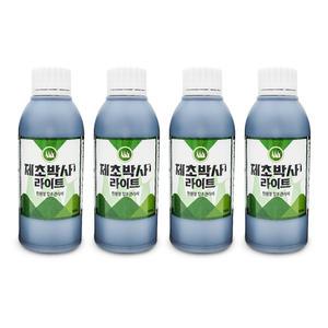 제초박사 라이트 4개 무농약 제거약 잔디 잡초 관리제 친환경 천연 제초