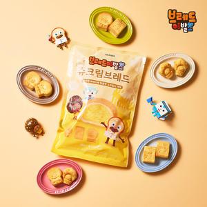 [브레드이발소] 우리밀 슈크림 브레드 500g