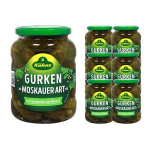 퀴네 모스카우어스타일 게르킨 670g /러시안스타일 오이피클 한박스 (670g x 12ea)