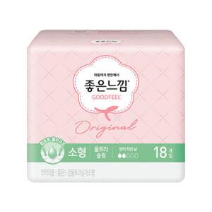 좋은느낌 오리지널 울트라슬림 날개 소형 18개입 1팩