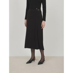 [롯데백화점]쥬크 A라인 옆지퍼 슬림 스커트 (Z244MSD018)