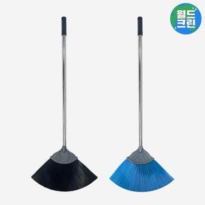 월드크린 다기능 PVC 스텐 갈대비 청소 빗자루 잘쓸리는