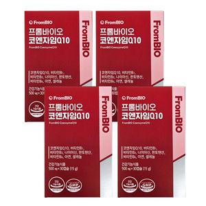 프롬바이오 코엔자임Q10 500mg x 30캡슐 4개