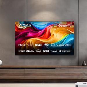 와사비망고 43인치 4K UHD TV 구글3.0 OS 스마트TV UGP432 와글와글플레이