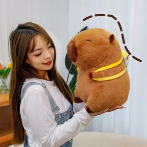 대형 큰사이즈 카피바라 동물 귀여운 모찌모찌 애착 인형 선물