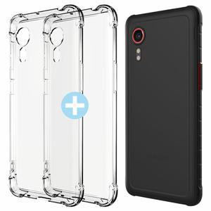 모란카노 1+1 갤럭시 XCover5 카이트 투명 휴대폰 케이스
